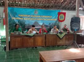 SOSIALISASI KKN UNIVERSITAS SANATA DHARMA YOGYAKARTA DI KALURAHAN KARANGMOJO DAN NGIPAK APRIL 2025